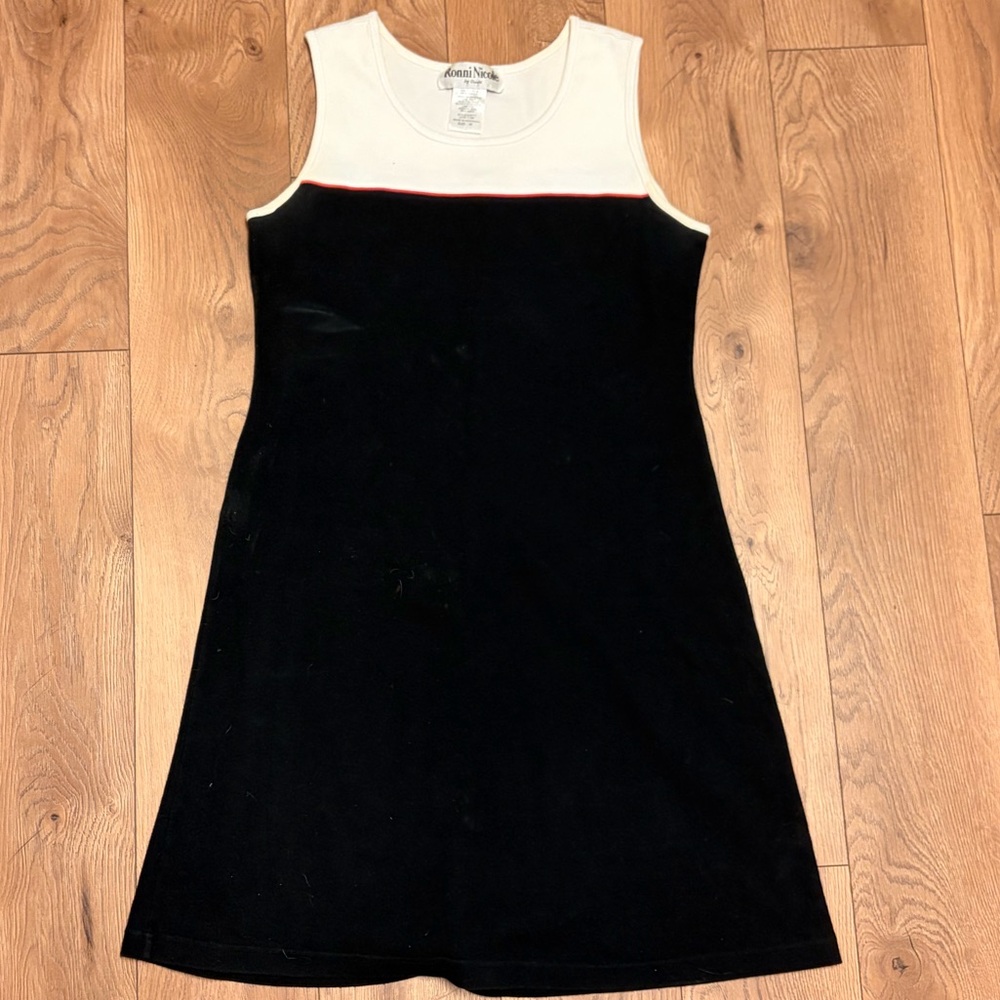 Ronni Nicole Black and White Dress